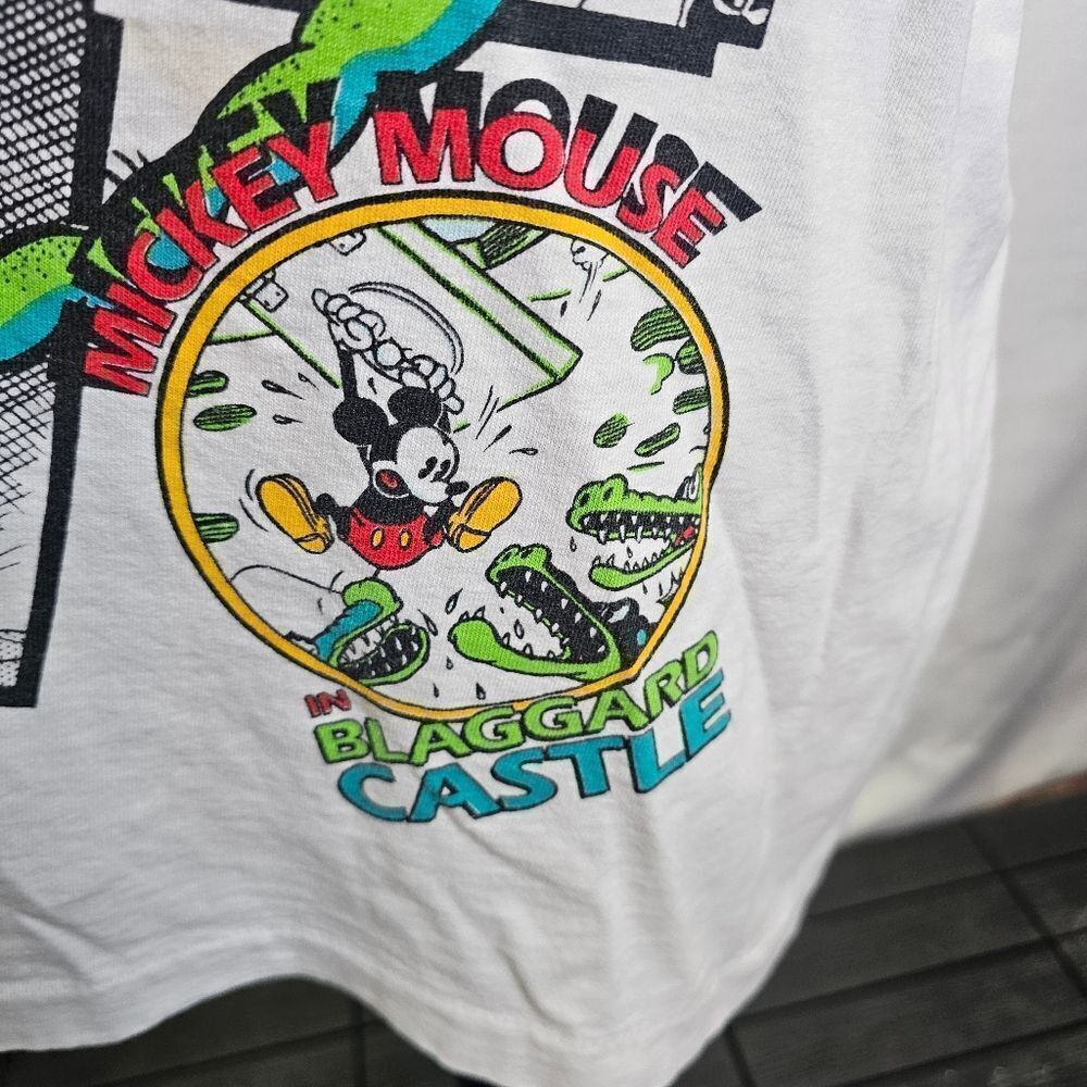 Vintage Disney Mickey By Jerry Leigh Graphic Tee One Size (XL) - Picture 3 of 7